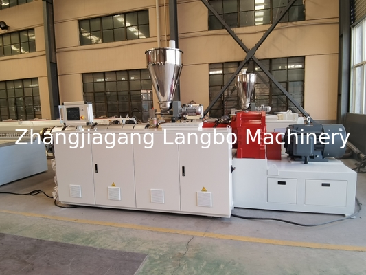 PVC Windows Profile Extrusion Line Making Machine Extruding Machine 1200mm PVC Ceiling Panel Production Line dengan Mesin Penanganan Otomatis