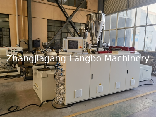 PVC Windows Profile Extrusion Line Making Machine Extruding Machine 1200mm PVC Ceiling Panel Production Line dengan Mesin Penanganan Otomatis