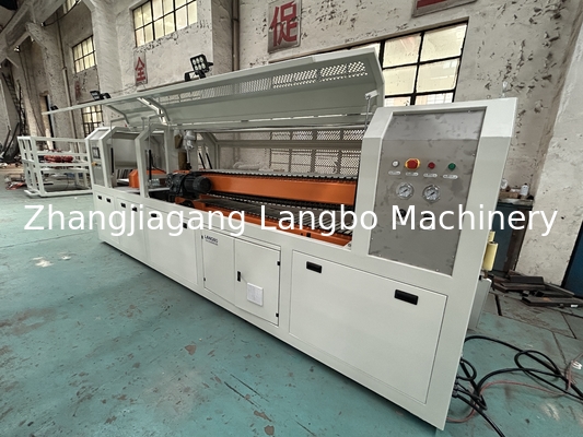 Plastik UPVC PVC panel dinding langit-langit kabel trunking jendela dan pintu sudut manik-manik WPC Decking Profile Ekstrusi Produksi pembuatan manufaktur mesin
