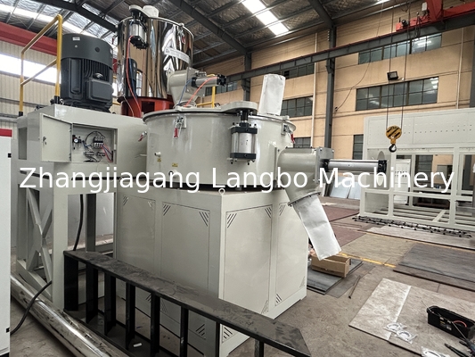 Sistem pencampuran bubuk plastik PVC kecepatan tinggi otomatis Mesin Unit pencampuran Bahan baku Mesin pencampuran plastik / Mesin pencampuran PVC untuk kapasitas tinggi