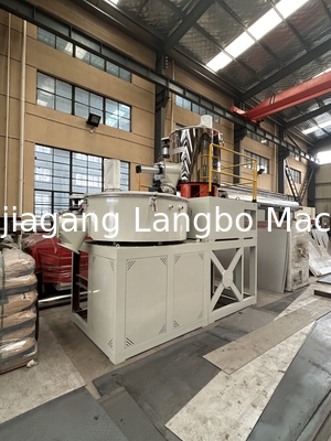 Mesin pencampuran bahan PVC 300L/Plastik bahan baku pencampur/High Speed Hot Mixer untuk proses penggabungan