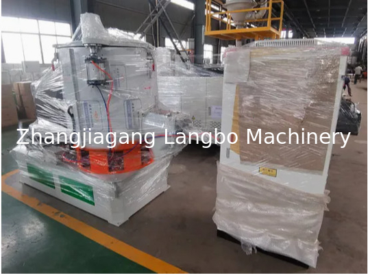 Mesin pencampuran bahan PVC 300L/Plastik bahan baku pencampur/High Speed Hot Mixer untuk proses penggabungan