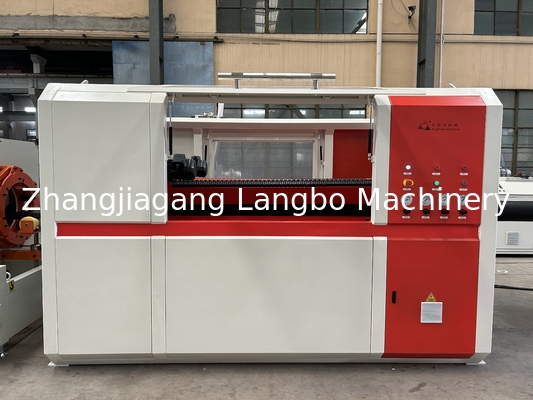 Mesin Membuat Pipa Pipa Plastik HDPE PE dengan Desain Sekrup Tunggal