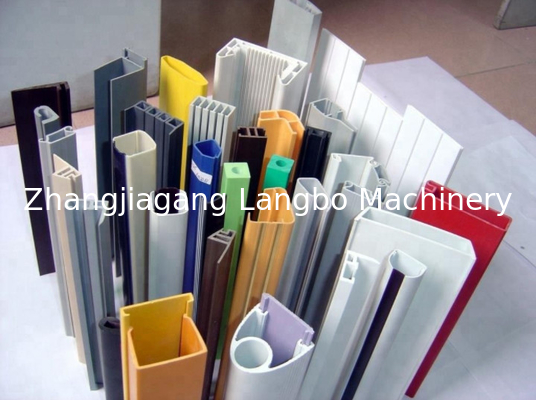 Profil plastik U PVC PP PE Corner Edge Bead/Band Turn L Angle Kabel kabel listrik Trunking Extrusion/Production Line Mesin