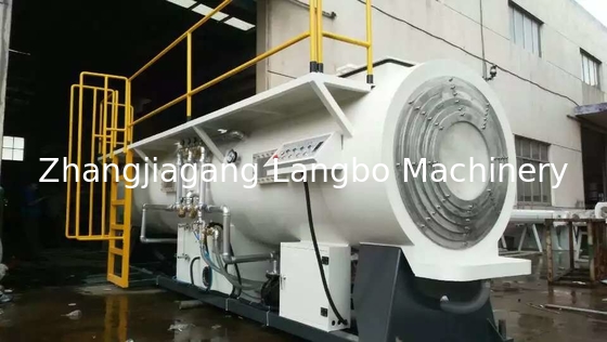 Pemasok Plastik PVC CPVC Pipe Extrusion Machinery Line Produksi