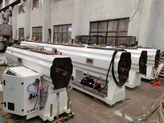 OR SCHNIDER Kontaktor Plastik PVC Pipe Extrusion Line Mesin Membuat Untuk Pipa Pasokan Air