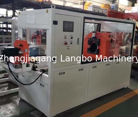 PVC Plastic Auto Condit Pipe Extrusion Making Machine Dengan Kontaktor SIEMENS OR SCHNIDER Dan Diameter Sekrup 65/132