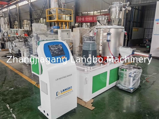 Mesin pencampuran bahan PVC 25L/Plastik bahan baku pencampur/High Speed Hot Mixer untuk proses penggabungan