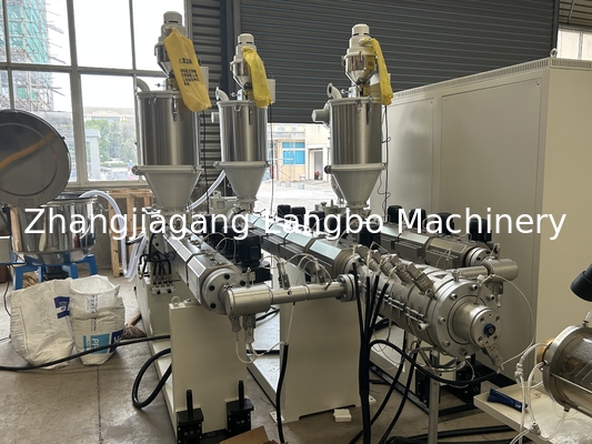 Mesin Pembuat Ekstrusi Pipa Air PPR Lini Produksi Plastik Otomatis Penuh