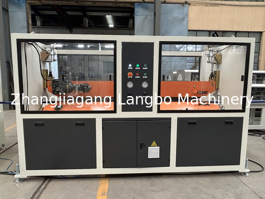 Plastik Single Screw Extruder Lantai Dua PPR Irigasi Pasokan Air Selang Pipa Ekstrusi Produksi Line