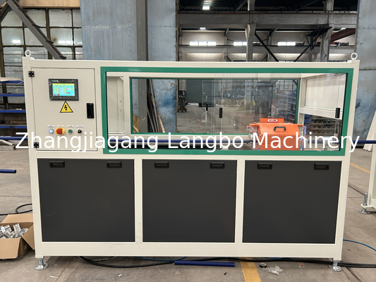 Plastik Single Screw Extruder Lantai Dua PPR Irigasi Pasokan Air Selang Pipa Ekstrusi Produksi Line