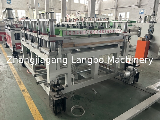 Plastik PP PS PE lembaran pembuatan mesin lembaran ekstrusi mesin extruder single screw extruder line mesin