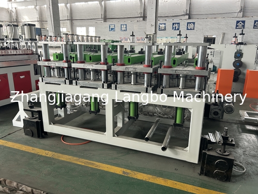 Plastik PP PS PE lembaran pembuatan mesin lembaran ekstrusi mesin extruder single screw extruder line mesin