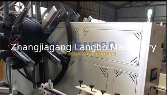 Mesin Penggulung Pipa Diameter Besar PE Coiler untuk Lini Ekstruder Plastik