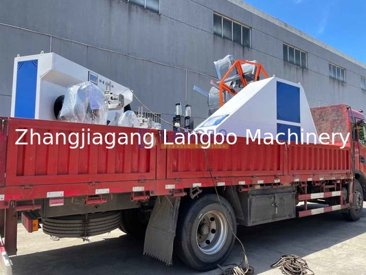 Custom 50-110mm Besar Diameter Plastik PE Pipe Otomatis Semi-otomatis Coiler