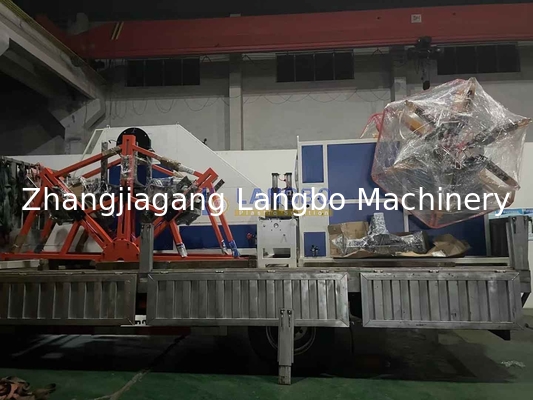 PE HDPE pipa bergelombang Autoamtic Coiler