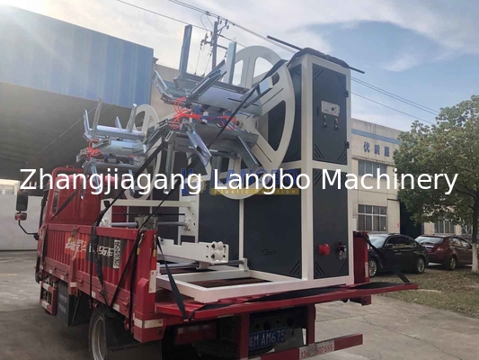 PE HDPE pipa bergelombang Autoamtic Coiler