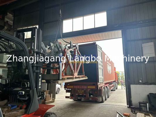 Mesin Winder Pipe Plastic PE Full-Automatic Untuk Pengolahan Pipe HDPE
