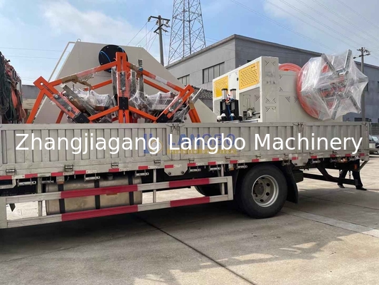 Pipa Koiler Pelindung Kabel Listrik untuk Pipa Bergelombang Dinding Ganda PE Plastik Produksi Extruder