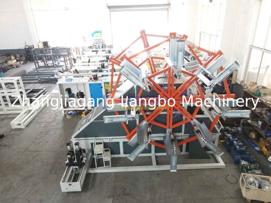 Mesin Penggulung Pipa Plastik Stasiun Ganda Winder Coiler