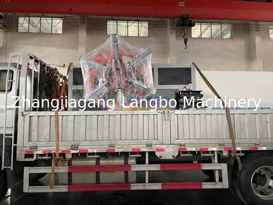 Soft PE Pipe Winder Mesin HDPE Pipe Winder