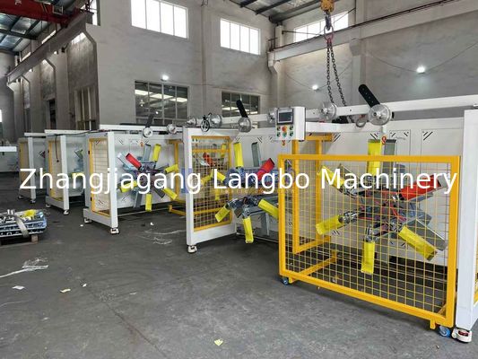 Mesin Penggulung Pipa Plastik PE Otomatis dengan Komponen Inti Bantalan