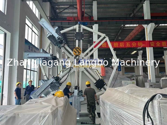Plastik PE HDPE Pipe Single Station Coiler Winding Machine