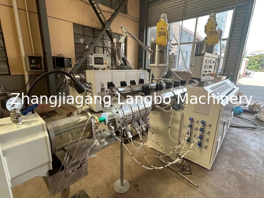 Custom Single Screw Extruder PPR Pipe Extrusion Line Produksi