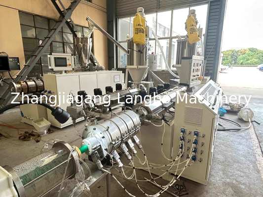 Pipa/Selang Konduit PPR 16-63 mm Twin & Single Screw Extruder / Mesin Pembuat Plastik Ekstrusi untuk Pasokan Air/Gas Harga