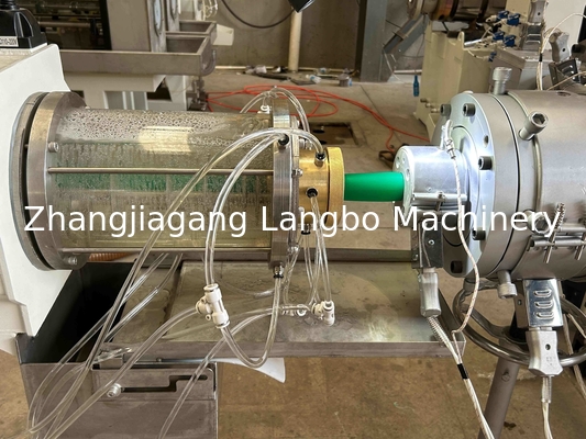 Mesin Produksi Lini Ekstrusi Pembuat Pipa Pipa Selang Ekstruder Drainase Air PPR Plastik Pipa Konduit Listrik