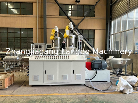 Lini Ekstrusi Plastik Berkapasitas Tinggi untuk Selang Pengemasan Penjepit Berdawai PPR PPR Produksi Pipa Pasokan Air dan Gas Berdiameter Besar