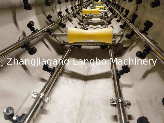 Plastik PVC Air drainase Pertanian Irigasi tetes Selang tabung Ekstrusi Membuat Mesin Produksi Line