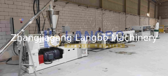Mesin Ekstrusi Pipa Plastik Kecepatan Cepat untuk PE PP HDPE PVC PPR Mpp Air Gas Drainag