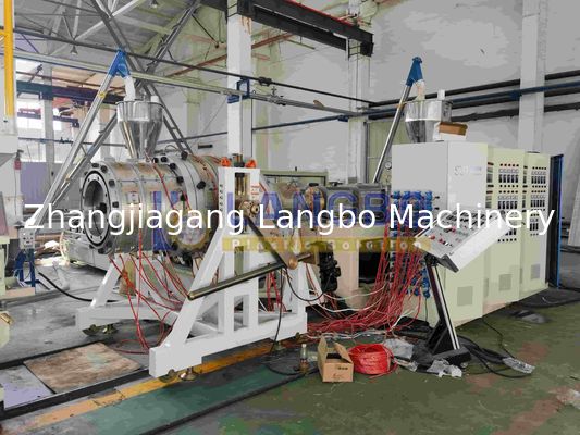 Mesin Pembuat Ekstruder Pipa Plastik Penjualan Panas untuk PE PP HDPE Pasokan Gas Air PVC PPR Pert