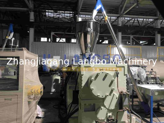 Mesin Ekstrusi Pipa Kaku Pertanian Plastik PVC UPVC HDPE PPR