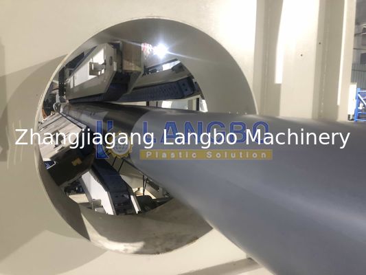 Mesin Ekstrusi Pipa Kaku Pertanian Plastik PVC UPVC HDPE PPR