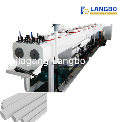 Mesin Produksi Ekstrusi Pipa Plastik Ulir Ganda Kerucut untuk PVC HDPE PPR Drainase Air Limbah Selang Pipa Listrik