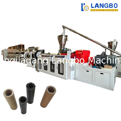 New Global Hot Sale Twin Screw Extruder untuk PP PE Plastik dan PVC Pipe Making Machine