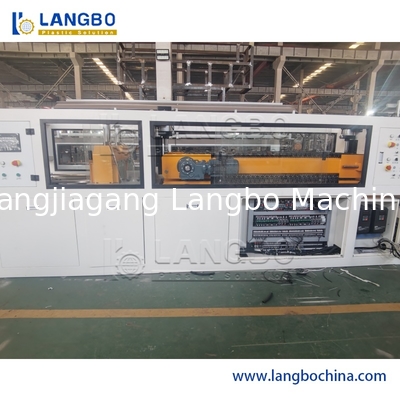 Peralatan pembuatan pipa saluran listrik PVC, jalur produksi ekstrusi pipa PVC lengkap