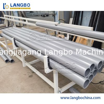 Mesin Plastik PVC Pembuat Pipa Air Mesin Ekstruder Pipa dengan Sistem Kontrol Otomatis
