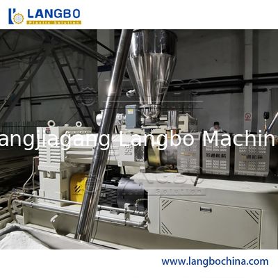 Mesin Plastik PVC Pembuat Pipa Air Mesin Ekstruder Pipa dengan Sistem Kontrol Otomatis