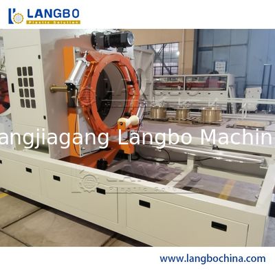 HDPE PE High Speed Pipe Extrusion Line PVC PPR Gas Water Garden Agricultural Tube Plastic Extruders Peralatan pabrik