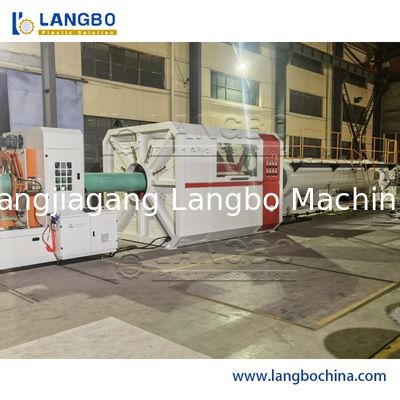 HDPE PE High Speed Pipe Extrusion Line PVC PPR Gas Water Garden Agricultural Tube Plastic Extruders Peralatan pabrik