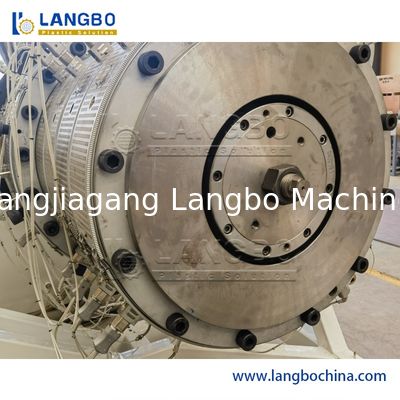HDPE PE High Speed Pipe Extrusion Line PVC PPR Gas Water Garden Agricultural Tube Plastic Extruders Peralatan pabrik