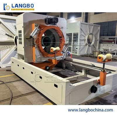 Kontrol PLC Extruder Pipa Plastik PVC Conduit, Mesin Pembuat Pipa Plastik