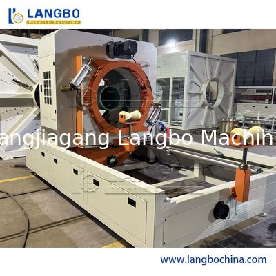 Mesin Ekstruder Pipa PVC PE Mesin Pipa Plastik Lini Produksi Pasokan Air Gas Ekstruder HDPE