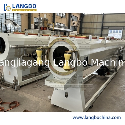 UPVC / PVC Pipa Ekstrusi Line Penuh Line Produksi Pipa Plastik Otomatis