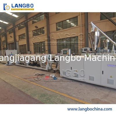 Mesin Pembuat Tabung PVC, Extruder Pipa PVC, ekstruder sekrup kembar berbentuk kerucut