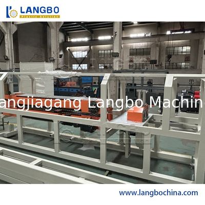 Plastik PVC pipa pembuangan air Extruder pipa bergelombang Mesin extrusion pembuatan