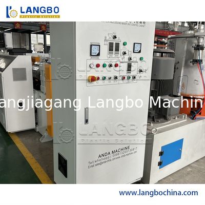 Pencampur Kecepatan Tinggi Bubuk PVC Industri dengan Sistem Pemanas Pendingin untuk Senyawa PVC Kaku